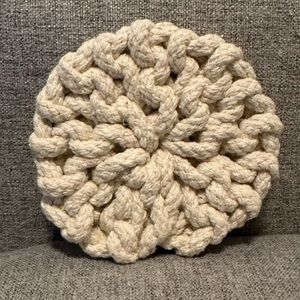 Set of 4 Crocheted Coasters